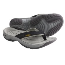 Keen Kona Sandals - Flip-Flops (For Women) in BlackNeutral Grey ...