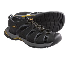 Keen Kreek Sport Sandals (For Men) in Black/Dark Shadow - Closeouts