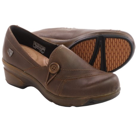 Keen Mora Button Shoes Leather For Women