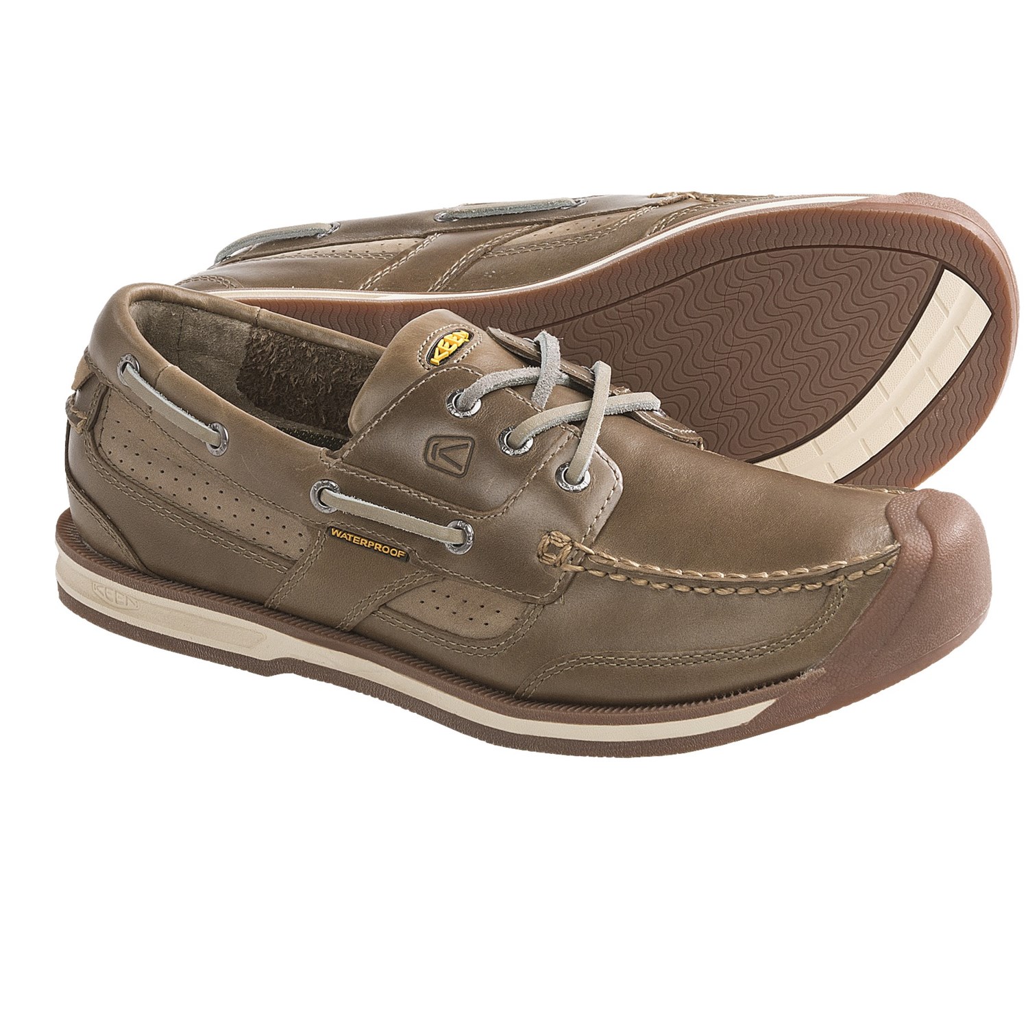 Keen Newport Boat Shoes (For Men) in Brindle