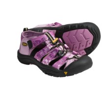 Keen Newport H2 Sport Sandals (For Youth) in Moonlight Mauve/Flower Print - Closeouts