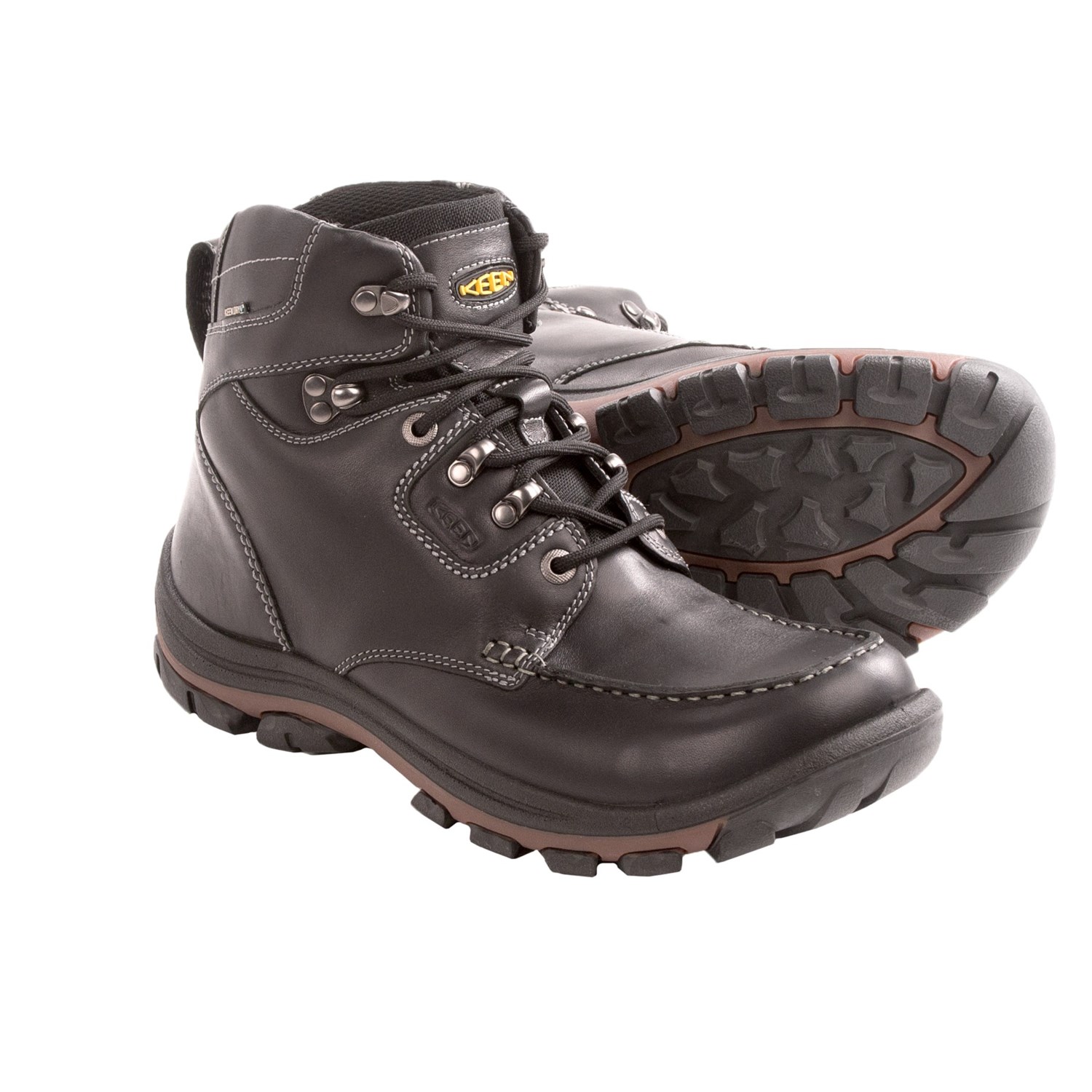 Keen NoPo Boots - Waterproof, Leather (For Men) in Black Full Grain