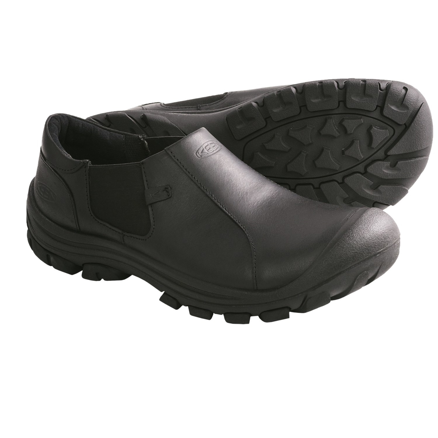 Keen Ontario Shoes - Leather, Slip-Ons (For Men) - Save 30%