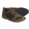 Keen P-Town Shoes - Leather-Suede (For Men) in Dark Earth/Forest Night