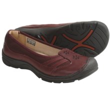 Keen Paradise Ballarina Shoes - Leather (For Women) in Madder Brown - Closeouts