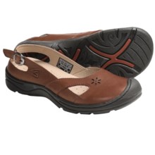 Keen Paradise Shoes - Leather, Slip-Ons (For Women) in Bombay Brown - Closeouts