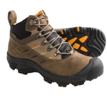 Keen Pemberton Hiking Boots - Waterproof, Insulated (For Men) in Shitake/Apricot - Closeouts