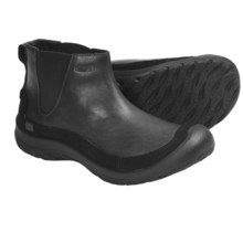 Keen Prescott Slip-On Boots - Leather (For Women) in Black - Closeouts