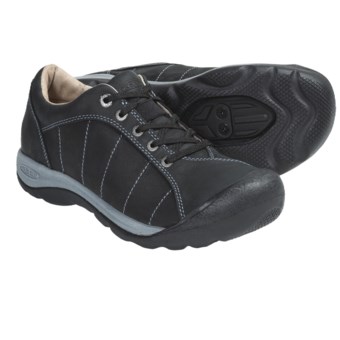 Keen Presidio Pedal Shoes - SPD-Compatible, Lace-Ups (For Women) in Black