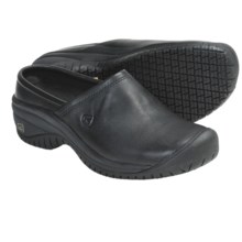 Keen PTC Clogs - Leather (For Women) in Black - Closeouts
