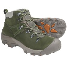 Keen Pyrenees Hiking Boots - Waterproof, Leather (For Men) in Black/Forest - Closeouts