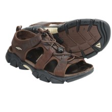 Keen Sarasota Sandals - Leather (For Women) in Friar Brown - Closeouts