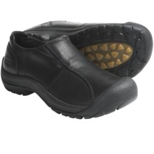 Keen Shelby Shoes - Leather, Slip-Ons (For Women) in Black Full Grain - Closeouts