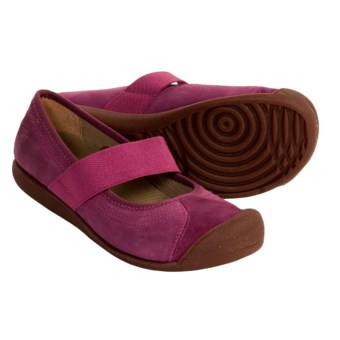 Keen Sienna Mary Jane Shoes - Leather (For Women) in Violet/Quartz