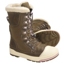 Keen Snow Rover Winter Boots - Waterproof, Insulated (For Women) in Shitake/Almond Blossom - Closeouts