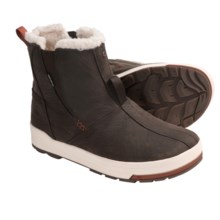 Keen Snowmass Mid Winter Boots - Waterproof, Faux-Shearling Lining (For Women) in Slate Black/Rust - Closeouts