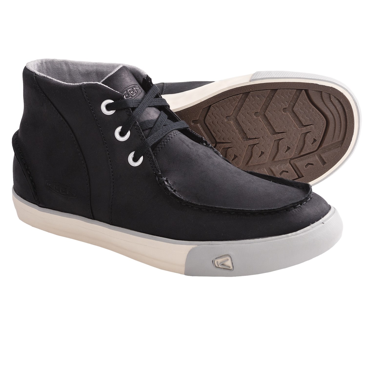 Keen Timmons Chukka Sneakers - Nubuck (For Men) in BlackDrizzle