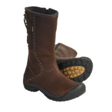 Keen Winthrop Leather Boots - Waterproof, Wool Lined (For Women) in Pinecone - Closeouts