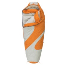 Kelty 20°F Light Year Down Sleeping Bag - 600 Fill Power, Mummy (For Women) in Russet Orange/Grey - Closeouts