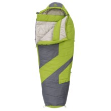 Kelty 20°F Light Year XP Sleeping Bag - Mummy, Synthetic in Dark Citron/Grey - Closeouts