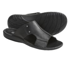 Kenneth Cole All Tide Up Sandals - Leather, Slides (For Men) in Black - Closeouts