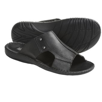 Kenneth Cole All Tide Up Sandals - Leather, Slides (For Men) in Black