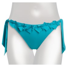 Kenneth Cole Bed of Roses Tie Side Hipster Swimsuit Bottoms (For Women) in Ice Blue - Closeouts