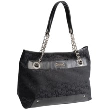 Kenneth Cole Reaction Cute Cousin Jacquard Purse (For Women) in Black/Black - Closeouts