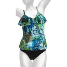 Kenneth Cole Reaction Tankini Swimsuit - 2-Piece, Hipster Bottoms (For Women) in Skin Deep - Closeouts
