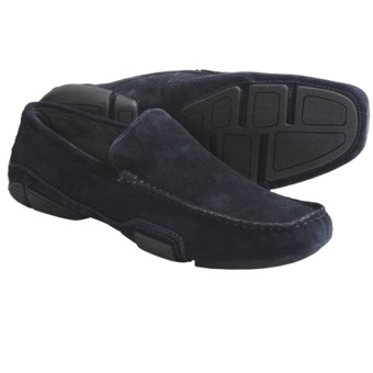 Kenneth Cole Reaction World Hold On Shoes - Leather, Slip-Ons (For Men) in Navy