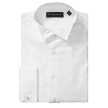 Kenneth Gordon Formal Bib-Front Dress Shirt - French Cuff, Long Sleeve (For Men) in White - Closeouts