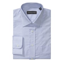 Kenneth Gordon Tic Weave Dress Shirt - Spread Collar, Long Sleeve (For Men) in Light Blue - Closeouts