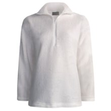 Kenyon High-Loft Polartec® Fleece Pullover - Zip Neck (For Women) in White - 2nds