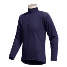 Kenyon Polarskins Long Underwear Shirt - Midweight Zip Neck, Long Sleeve (For Men) in Navy - 2nds