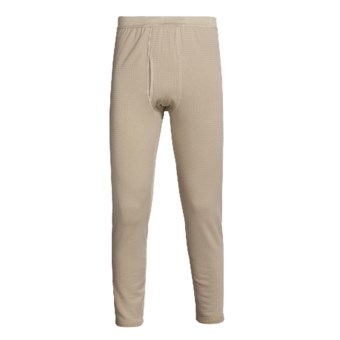 Kenyon Polartec® Grid Fleece Bottoms - Midweight Base Layer (For Men) in Sand