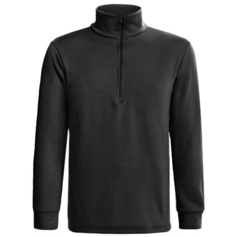 Kenyon Polartec® Power Stretch® Base Layer Top - Zip Neck, Long Sleeve (For Men) in Black