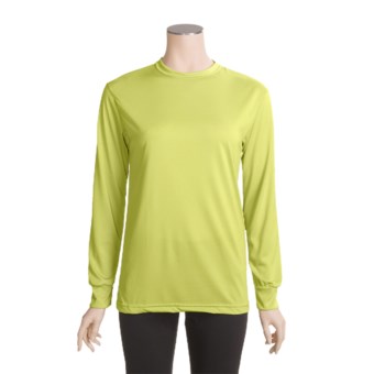 Kenyon Silk-Weight Polartec® Top - Base Layer, Long Sleeve (For Women) in Light Yellow