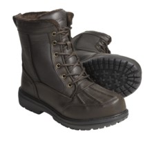 Khombu Bell Tower Winter Boots - Insulated (For Men) in Dark Brown - Closeouts