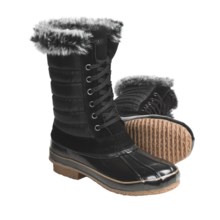 Khombu Boston Bean Boots - Waterproof (For Women) in Black - Closeouts