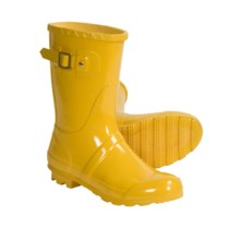 Khombu Classy Rain Boots (For Women) in Yellow - Closeouts