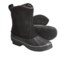 Black Khombu Duck Suede Winter Boots - Pull-On (For Men)