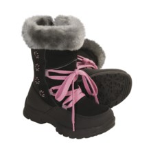 Khombu Frosty Boots (For Girls) in Black - Closeouts