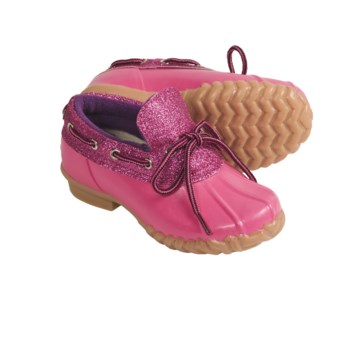Khombu Glitter Bean Lo Shoes - Waterproof (For Girls) in Fuchsia