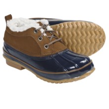Khombu Glossy Winter Boots (For Women) in Navy - Closeouts