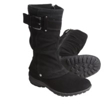 Khombu Igloo Winter Boots - Suede (For Women) in Black - Closeouts