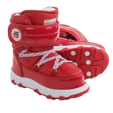 Khombu Lil Skit Snow Boots For Little and Big Kids