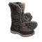 Dark Brown Khombu Marker Winter Boots - Suede-Nylon, Faux-Fur Lined (For Women)