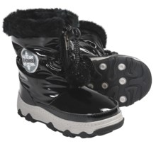 Khombu Moon Traveler Winter Boots - Weatherproof, Insulated (For Little Girls) in Black - Closeouts