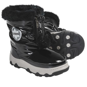 Khombu Moon Traveler Winter Boots - Weatherproof, Insulated (For Little Girls) in Black