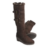 Khombu Rainbow Boots - Suede, Faux-Fur Lining (For Women)